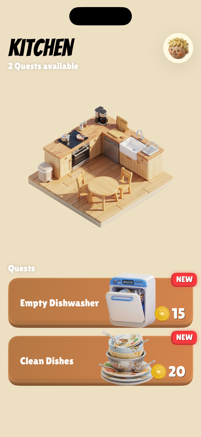 Kitchen quests
